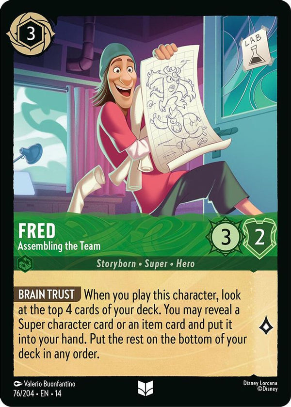 Fred (Assembling the Team) - 76/204 - Uncommon