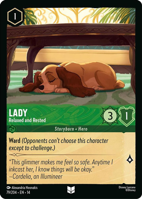 Lady (Relaxed and Rested) - 79/204 - Uncommon