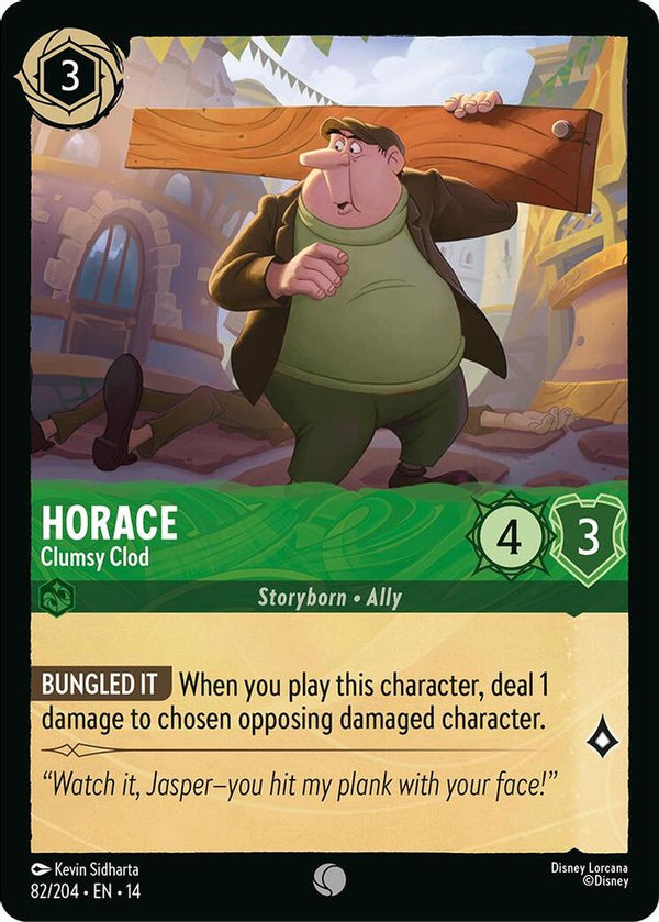 Horace (Clumsy Clod) - 82/204 - Common