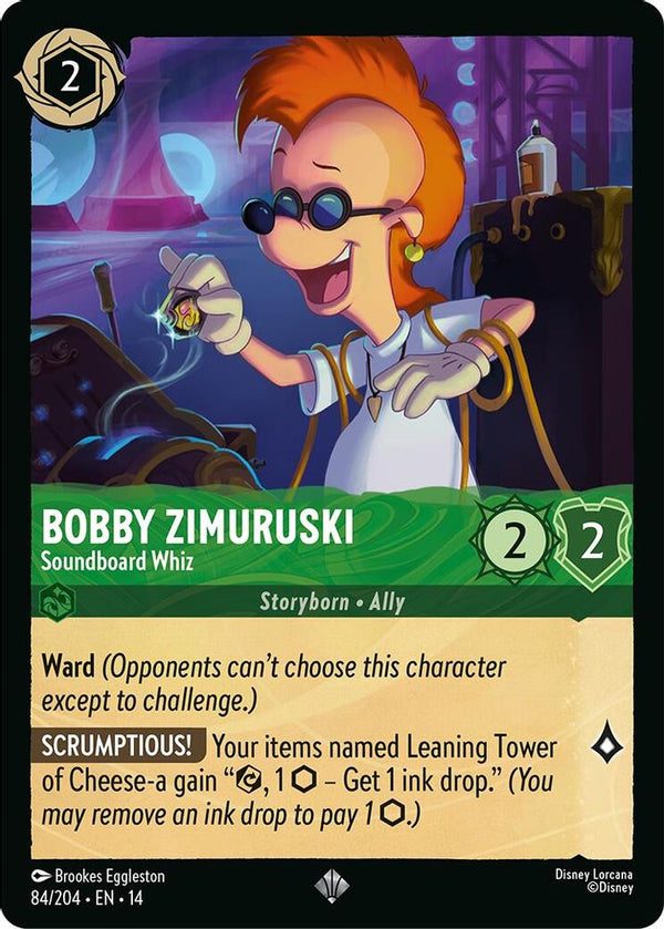 Bobby Zimuruski (Soundboard Whiz) - 84/204 - Super Rare