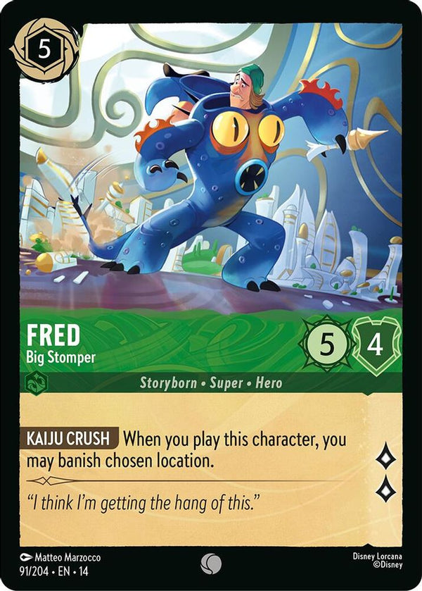 Fred (Big Stomper) - 91/204 - Common