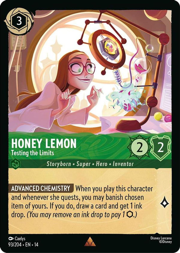 Honey Lemon (Testing the Limits) - 93/204 - Rare