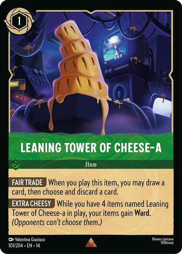 Leaning Tower of Cheese-a - 101/204 - Rare