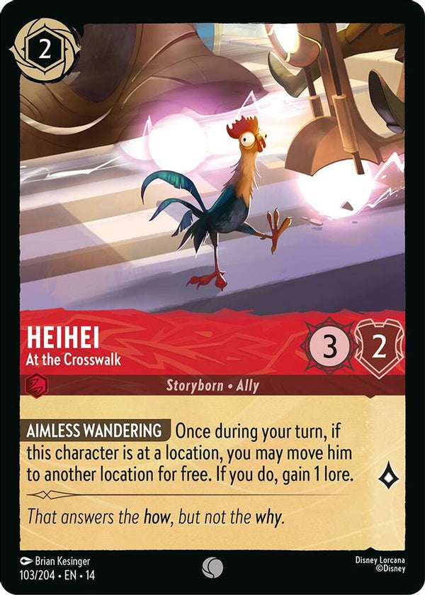 Heihei (At the Crosswalk) - 103/204 - Common