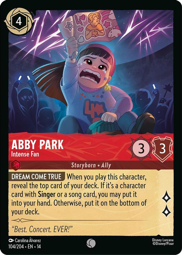 Abby Park (Intense Fan) - 104/204 - Common