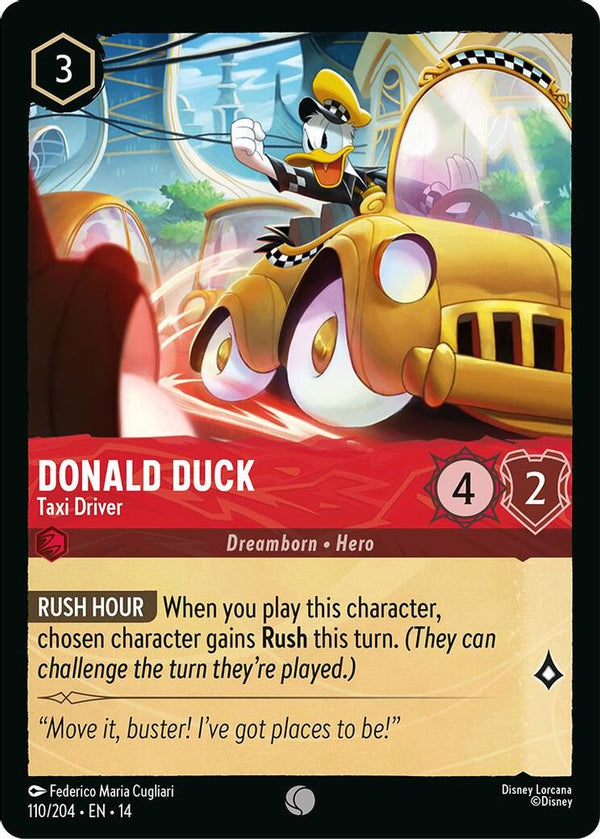 Donald Duck (Taxi Driver) - 110/204 - Common