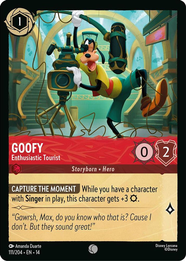 Goofy (Enthusiastic Tourist) - 111/204 - Common