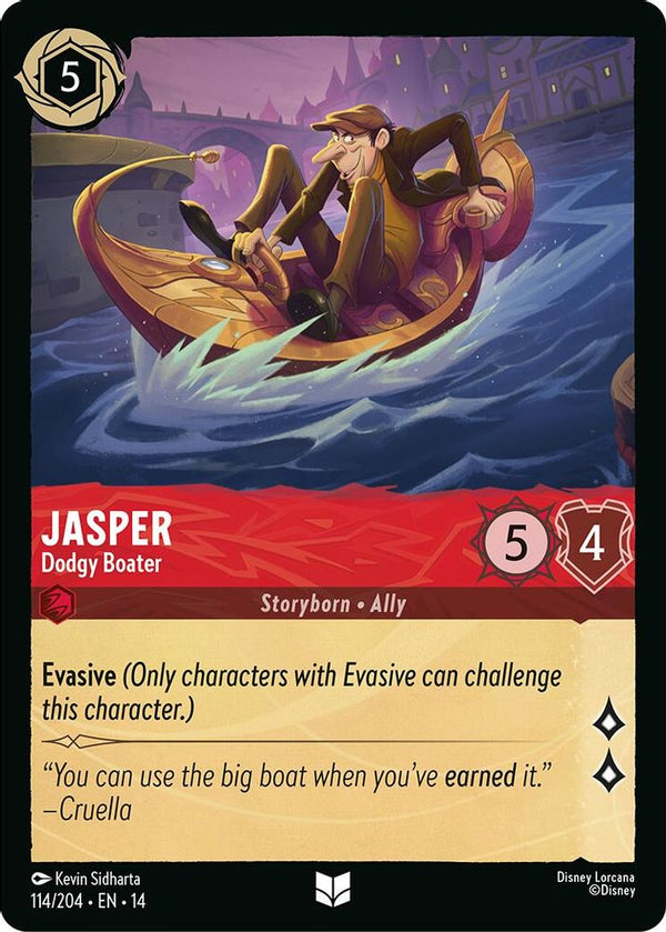 Jasper (Dodgy Boater) - 114/204 - Uncommon