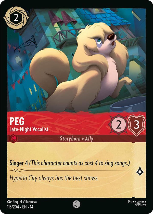 Peg (Late-Night Vocalist) - 115/204 - Common