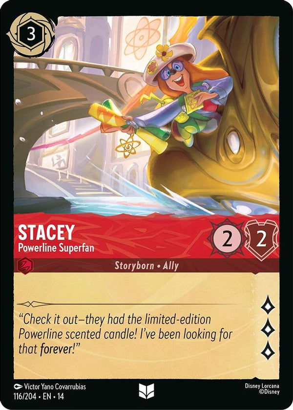 Stacey (Powerline Superfan) - 116/204 - Uncommon