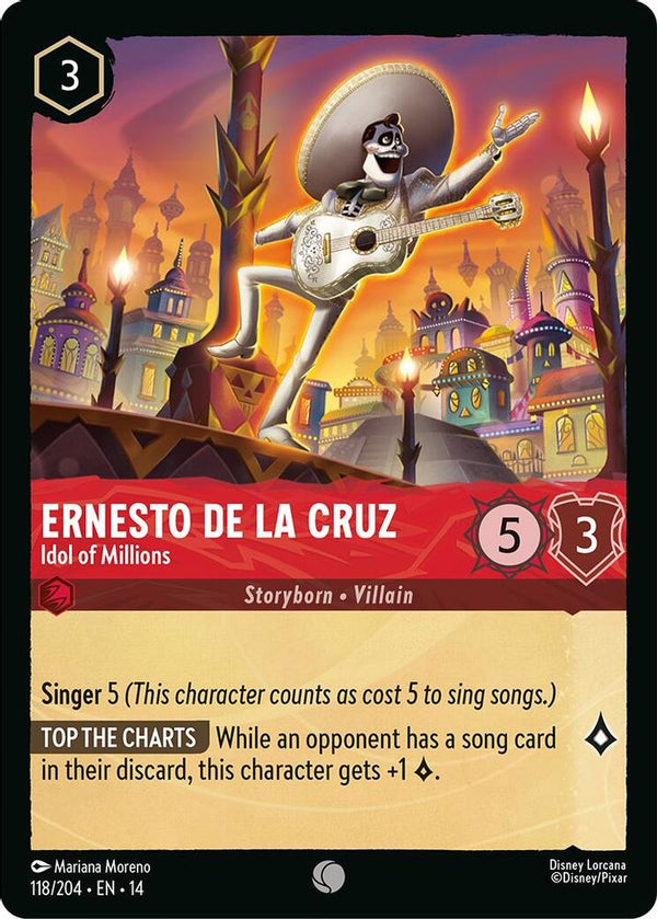 Ernesto de la Cruz (Idol of Millions) - 118/204 - Common