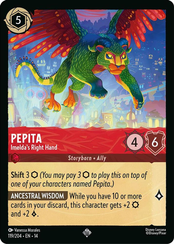 Pepita (Imelda's Right Hand) - 119/204 - Super Rare