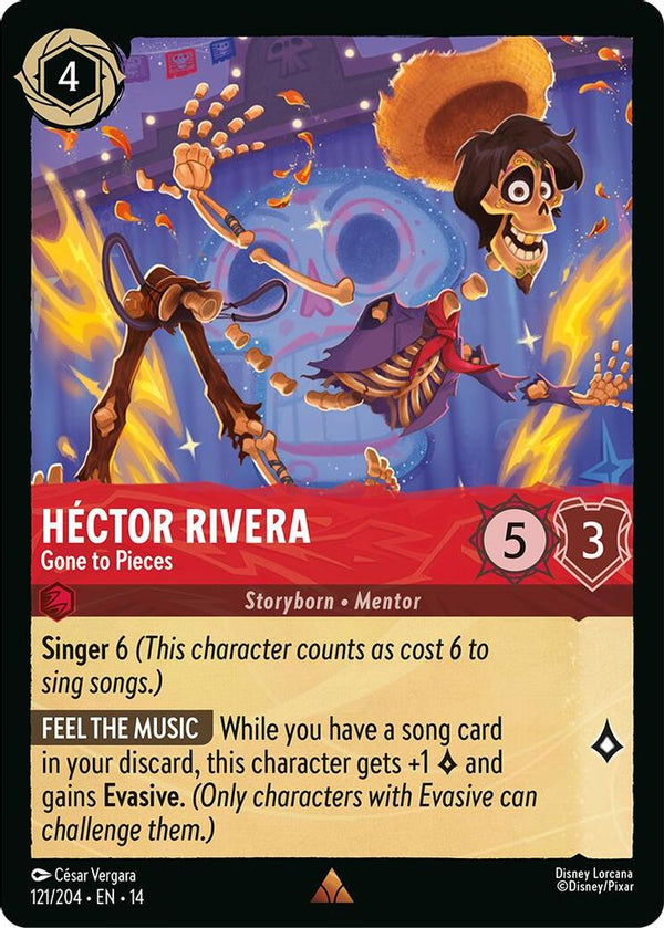 Hector Rivera (Gone to Pieces) - 121/204 - Rare