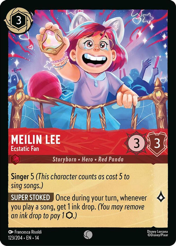 Meilin Lee (Ecstatic Fan) - 123/204 - Common