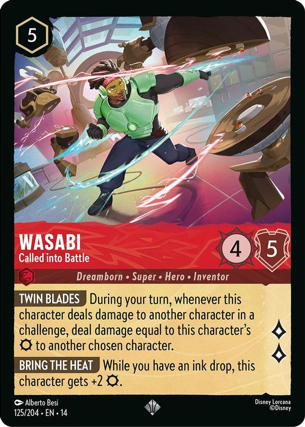 Wasabi (Called into Battle) - 125/204 - Super Rare