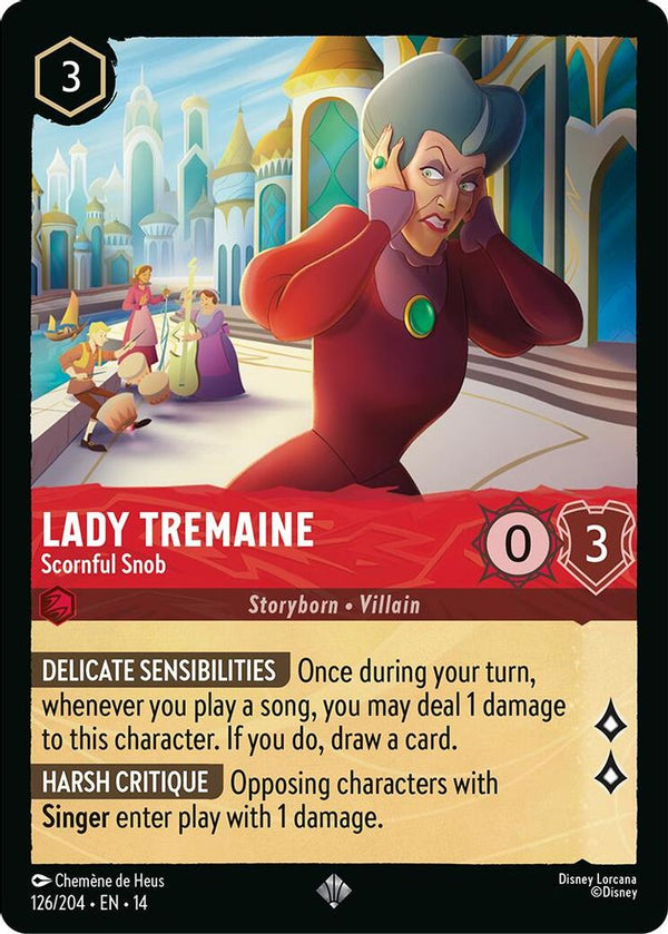 Lady Tremaine (Scornful Snob) - 126/204 - Super Rare