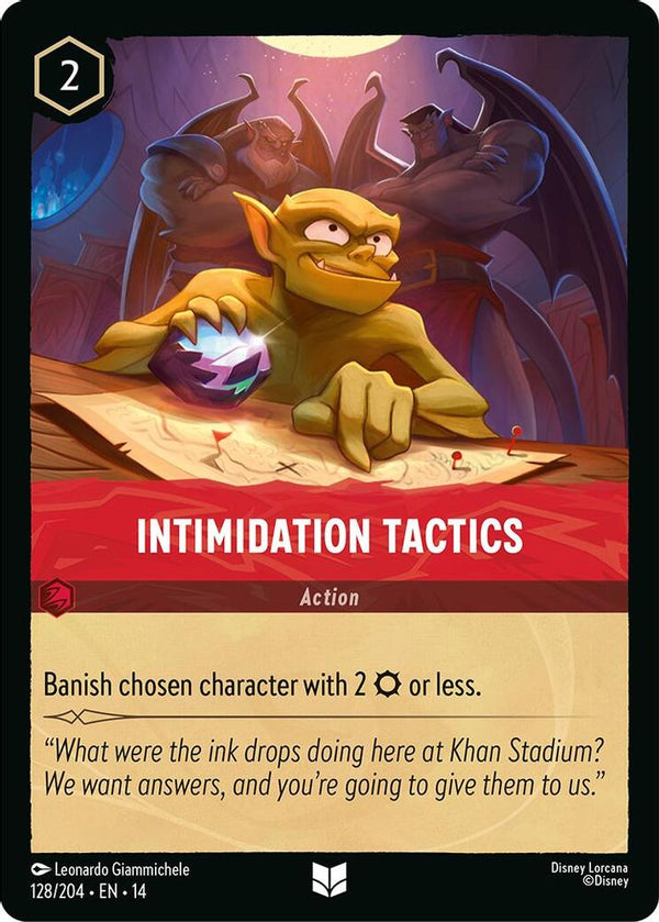 Intimidation Tactics - 128/204 - Uncommon