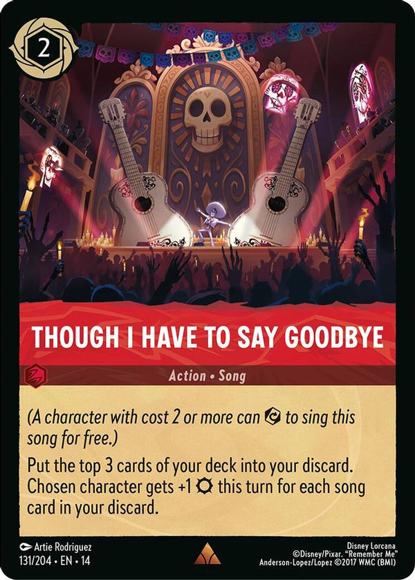 Though I Have to Say Goodbye - 131/204 - Rare