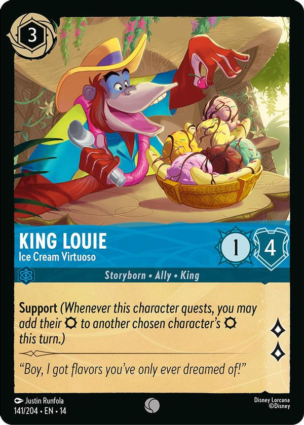 King Louie (Ice Cream Virtuoso) - 141/204 - Common