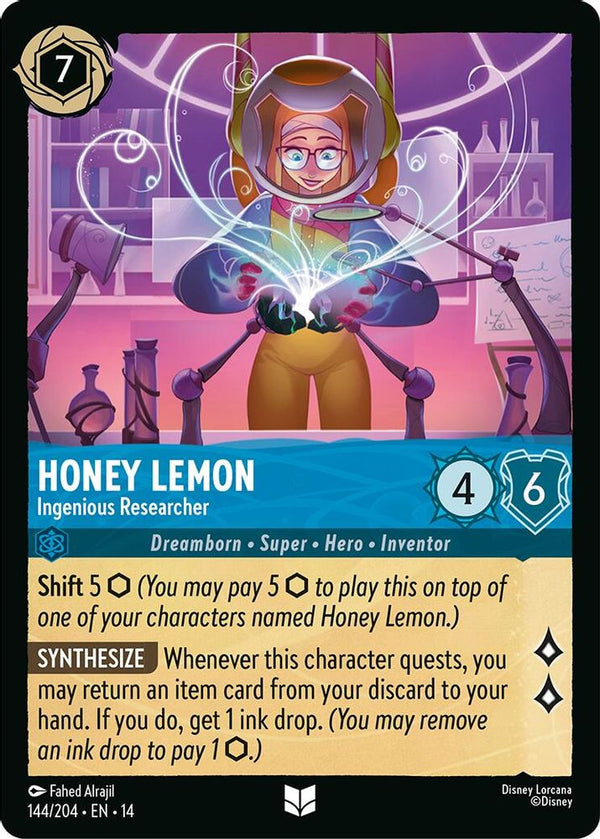 Honey Lemon (Ingenious Researcher) - 144/204 - Uncommon