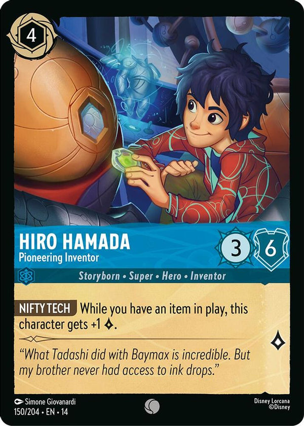 Hiro Hamada (Pioneering Inventor) - 150/204 - Common