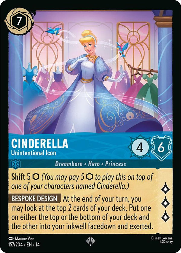 Cinderella (Unintentional Icon) - 157/204 - Super Rare