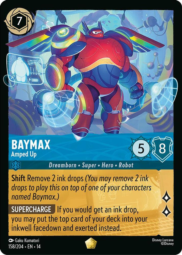 Baymax (Amped Up) - 158/204 - Legendary