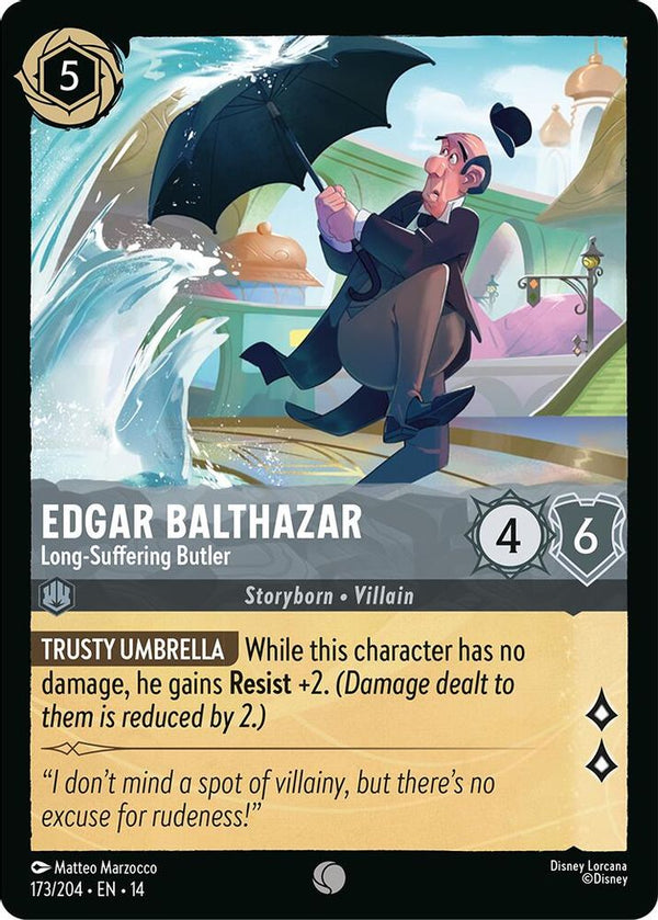 Edgar Balthazar (Long-Suffering Butler) - 173/204 - Common