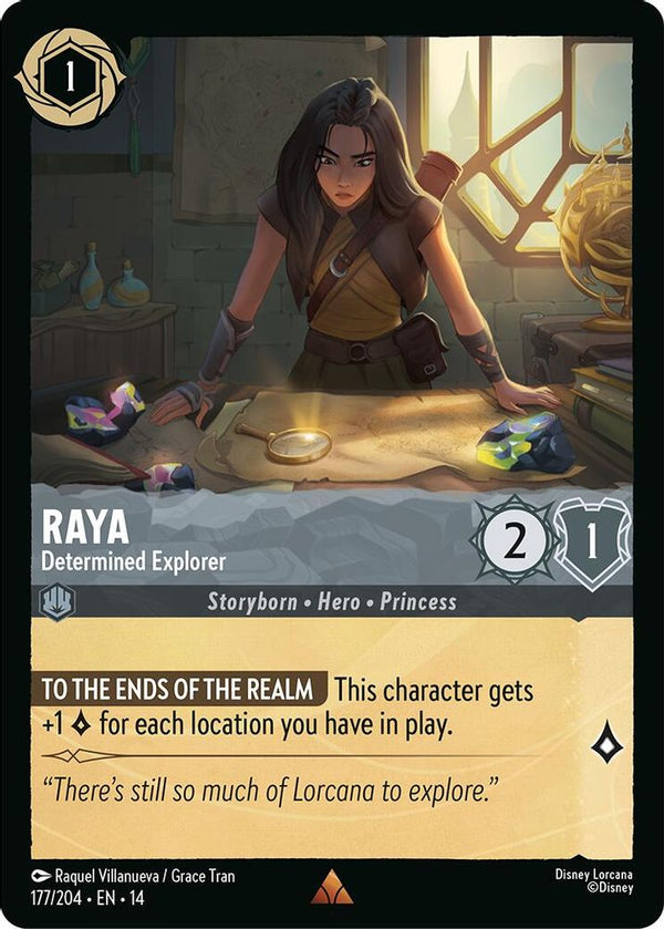 Raya (Determined Explorer) - 177/204 - Rare