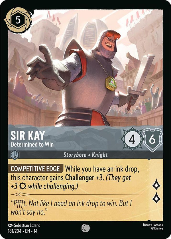 Sir Kay (Determined to Win) - 181/204 - Common