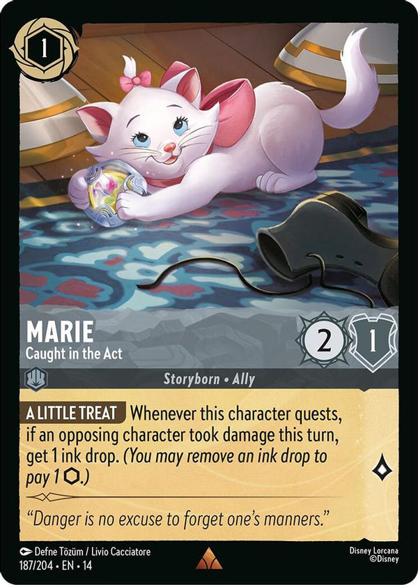 Marie (Caught in the Act) - 187/204 - Rare