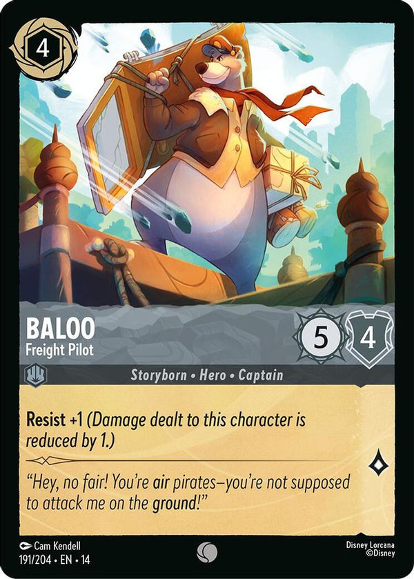 Baloo (Freight Pilot) - 191/204 - Common