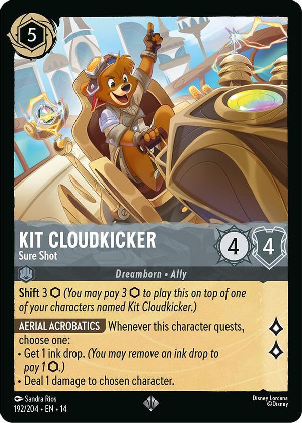 Kit Cloudkicker (Sure Shot) - 192/204 - Super Rare
