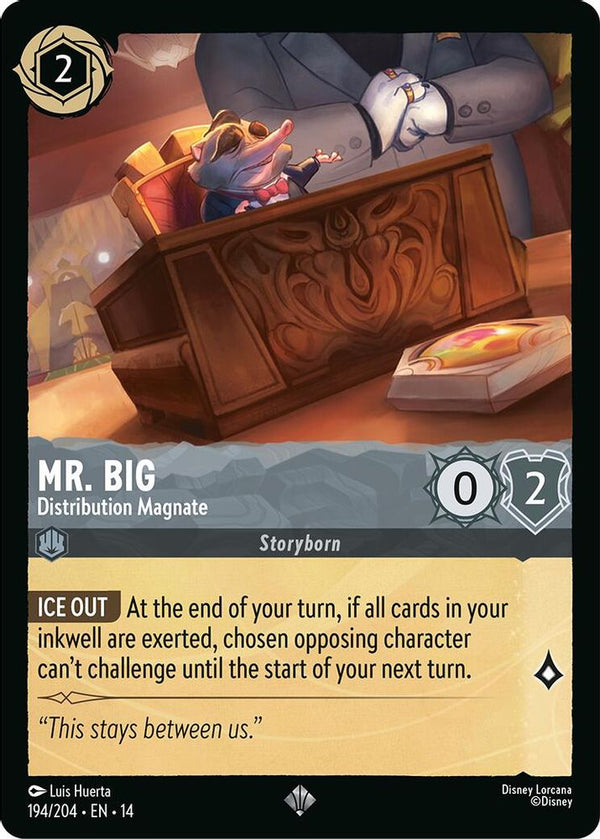 Mr. Big (Distribution Magnate) - 194/204 - Super Rare