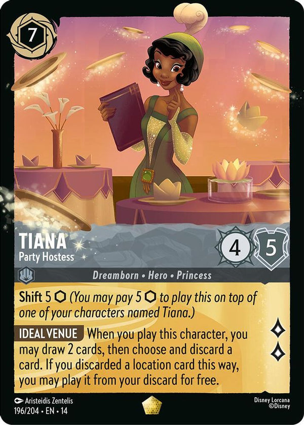 Tiana (Party Hostess) - 196/204 - Legendary