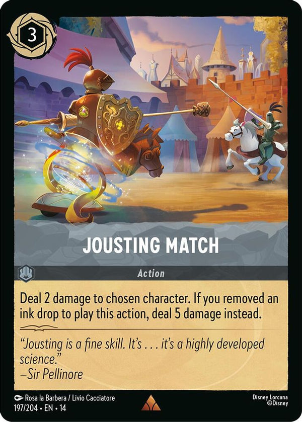 Jousting Match - 197/204 - Rare
