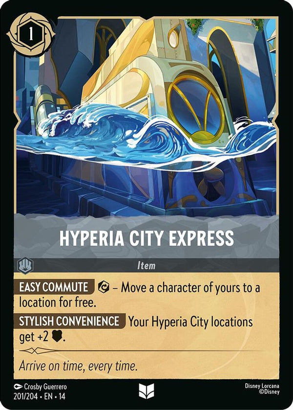 Hyperia City Express - 201/204 - Uncommon