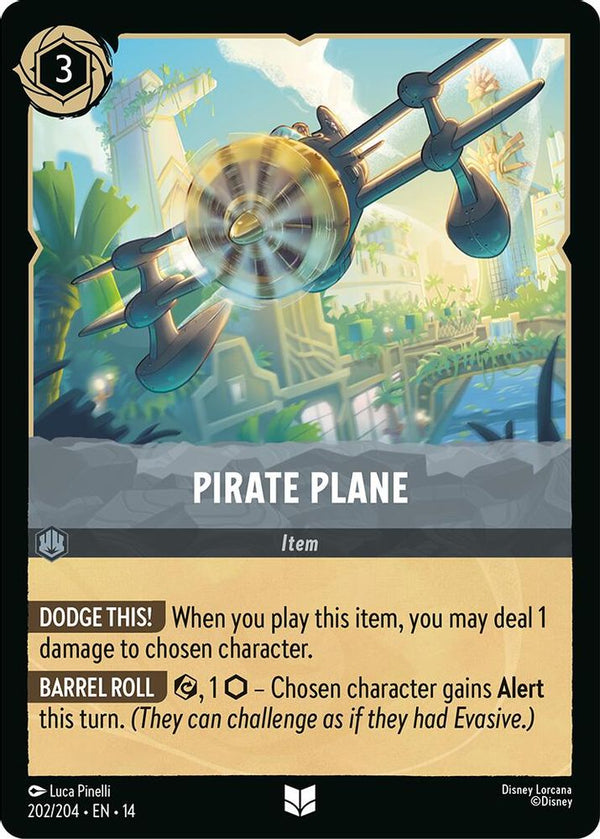 Pirate Plane - 202/204 - Uncommon