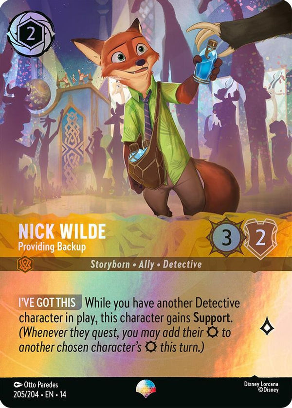 Nick Wilde (Providing Backup) - 205/204 - Epic