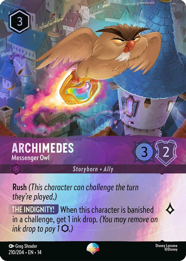 Archimedes (Messenger Owl) - 210/204 - Epic