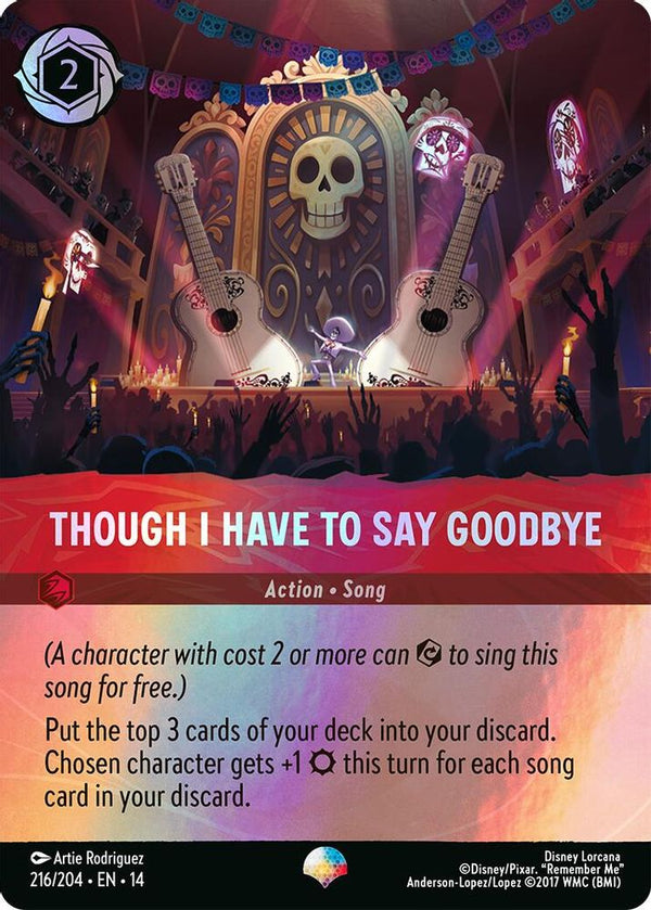 Though I Have to Say Goodbye (Epic) - 216/204 - Epic