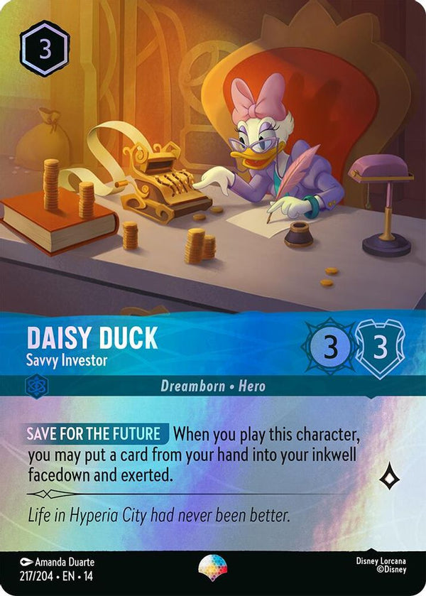 Daisy Duck (Savvy Investor) - 217/204 - Epic