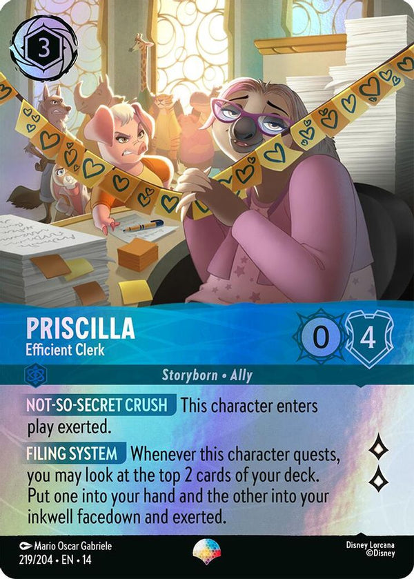 Priscilla (Efficient Clerk) - 219/204 - Epic