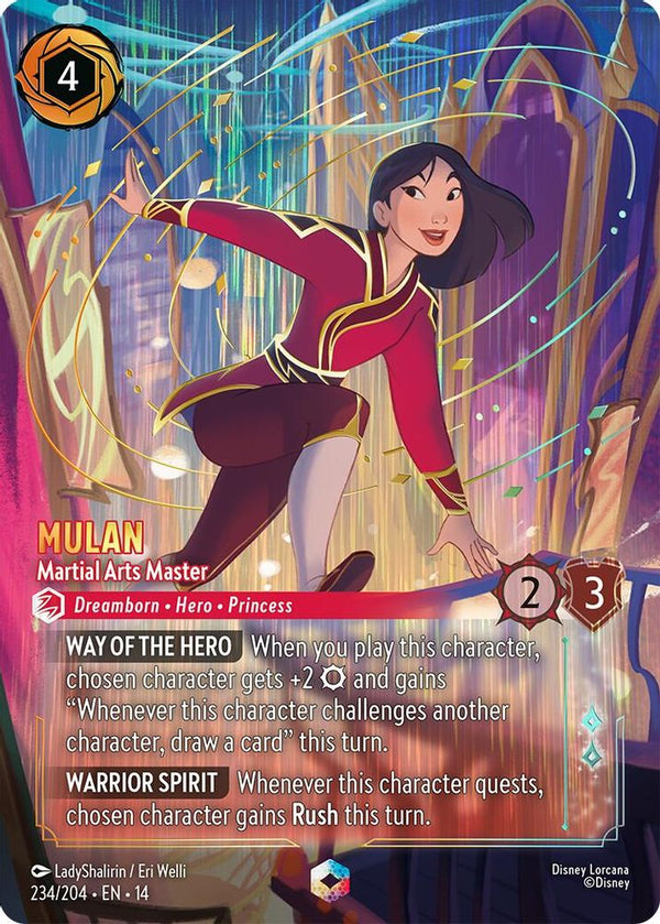 Mulan (Martial Arts Master) - 234/204 - Enchanted