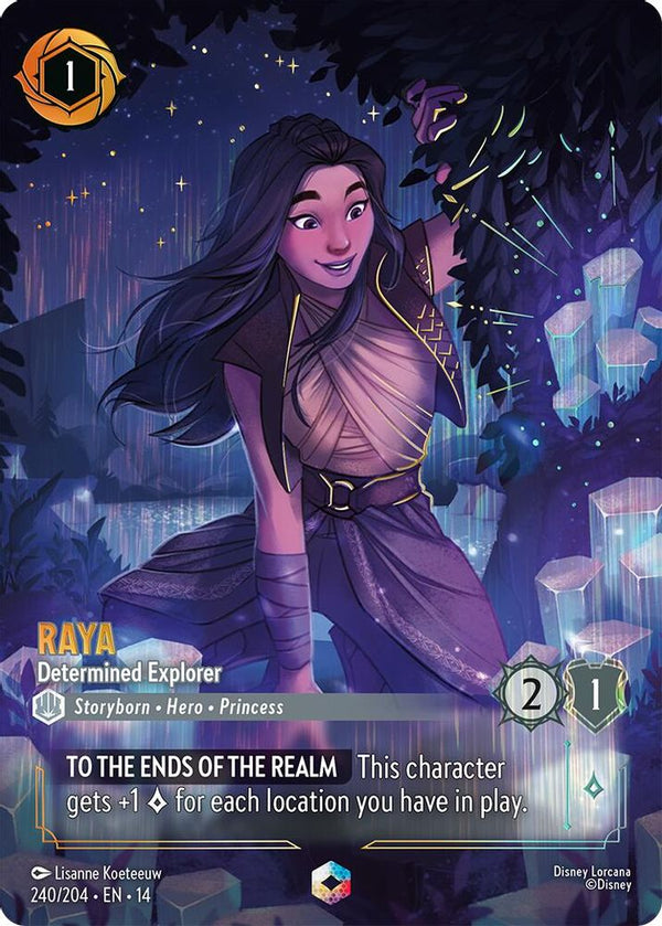 Raya (Determined Explorer) - 240/204 - Enchanted