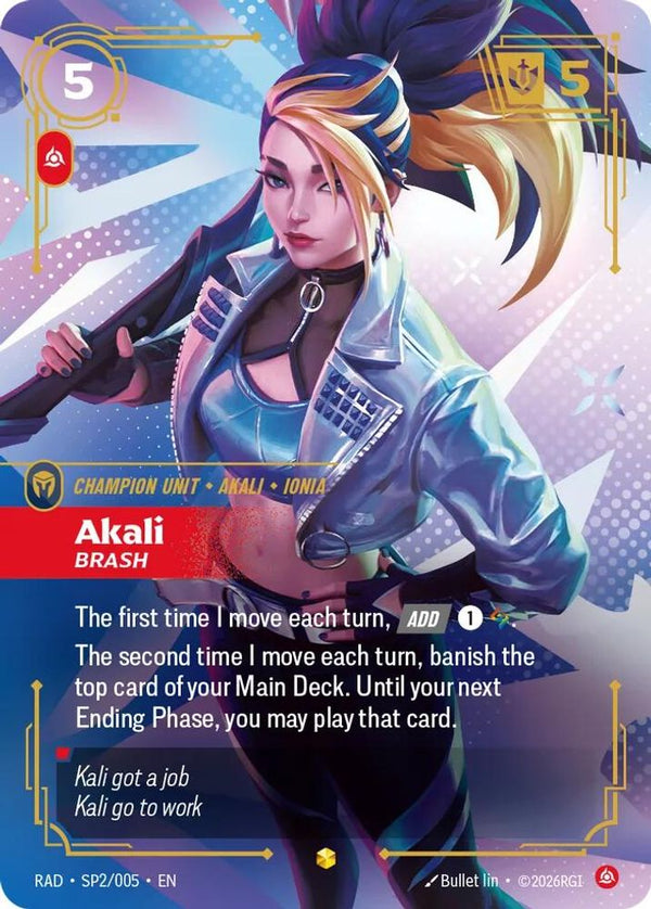 Akali, Brash (SP) - SP2/005 - Showcase