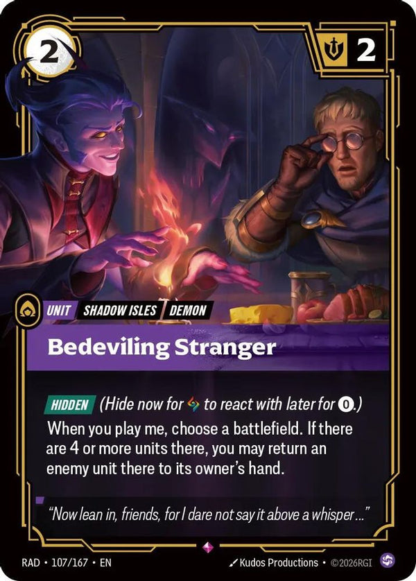 Bedeviling Stranger - 107/167 - Rare