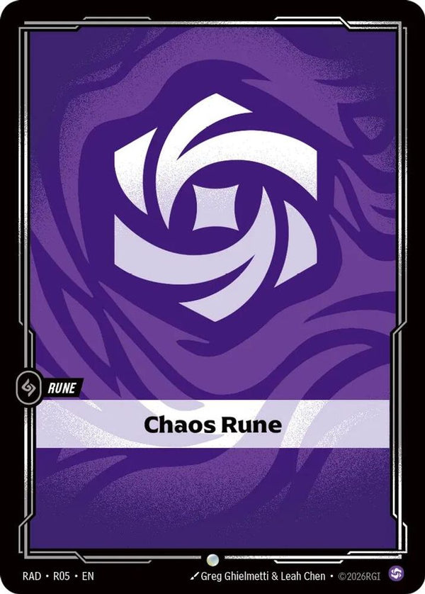 Chaos Rune (RAD) - R05 - Common