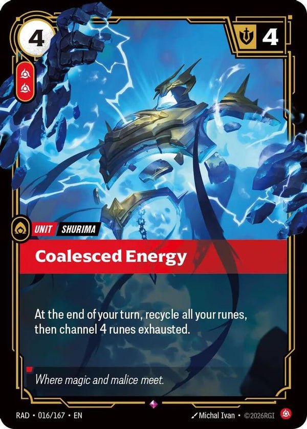 Coalesced Energy - 016/167 - Rare