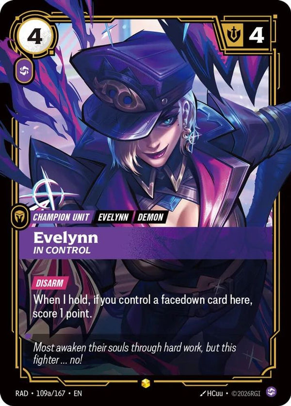 Evelynn, In Control (Alternate Art) - 109a/167 - Showcase